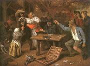 Jan Steen, Card Players Quarreling